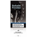 Backache Prevention Pocket Slider Chart/ Brochure